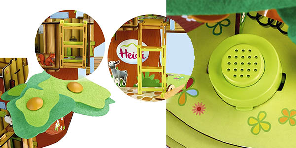 juguete de 3 a 6 años de la serie de dibujos de Heidi ideal para potenciar la imaginación