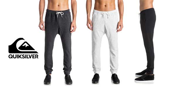 Pantalones de chÃ¡ndal Quiksilver Everyday Fonic para hombre chollazo en eBay