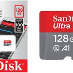 Tarjeta microSDXC SanDisk Ultra 128 GB A1