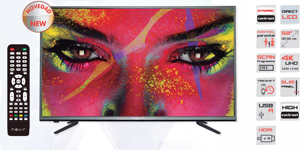 Chollo TV Nevir NVR-7603 UHD 4K de 49″