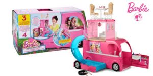 Autocaravana Superdivertida Barbie de Mattel CJT42 chollo en Amazon España