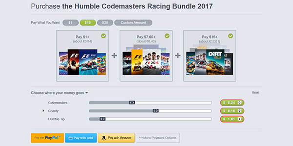 Comprar Humble Racing Bundle