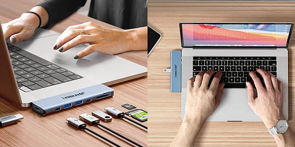 Hub Vistreck USB-C 7 en 1 para MacBook