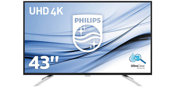 Monitor 4K Philips BDM4350UC/00 de 43" WLED