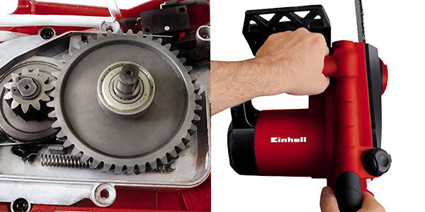 Motosierra eléctrica Einhell GE-EC 2240 de 7800 rpm y 2200W rebajada