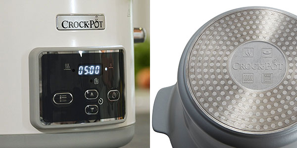 Olla de cocción lenta Crock-Pot Duraceramic CSc026X de 5 litros al mejor precio