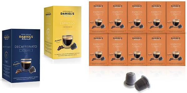 pack cápsulas café Daniels Blend compatibles nespresso oferta