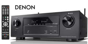 Receptor AV Denon AVR-X1400H con 7.2 canales y 145W barato