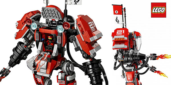Robot del fuego LEGO Ninjago rebajado