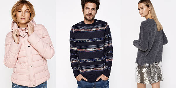 ropa Springfield para mujer y para hombre rebajada invierno 2017