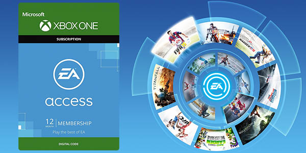 12 meses de suscripción a EA Access para Xbox One