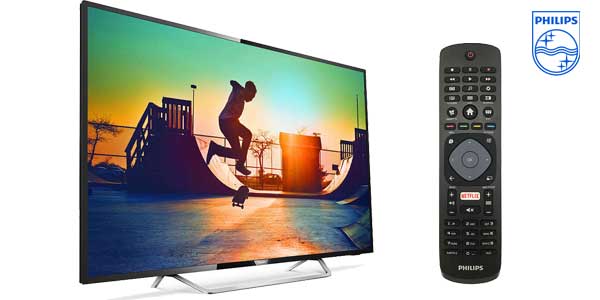 Smart TV Philips 65PUS6162 UHD 4K de 65" chollo en eBay España