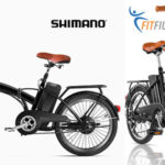 Bicicleta eléctrica plegable Fitfiu Compact con cambio Shimano barata