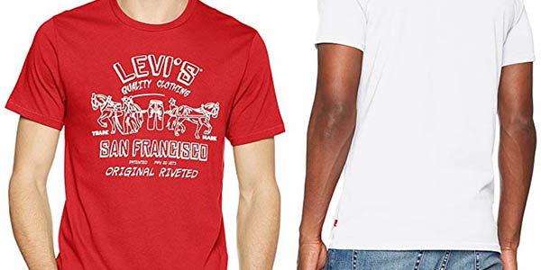 camiseta Levi's Horse Graphic algodón diseño casual chollo