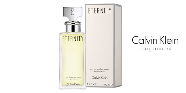  Eau de parfum Eternity Calvin Klein para mujer de 100 ml chollo en Amazon España