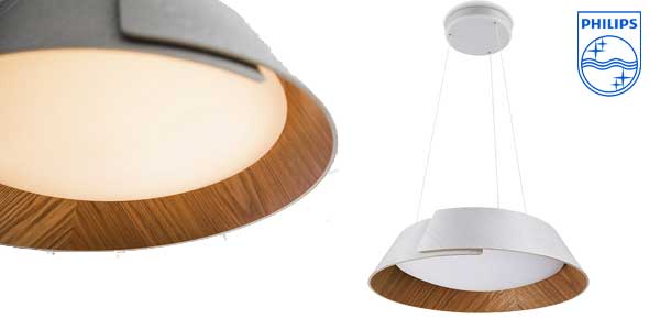 Philips InStyle Nonagon - Lámpara de techo colgante LED barata en Amazon 