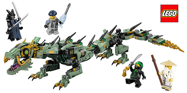 Set LEGO Ninjago Dragón Mecánico Ninja Verde barato
