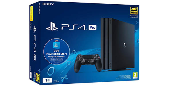 PlayStation 4 Pro + 20â‚¬ saldo PS Store