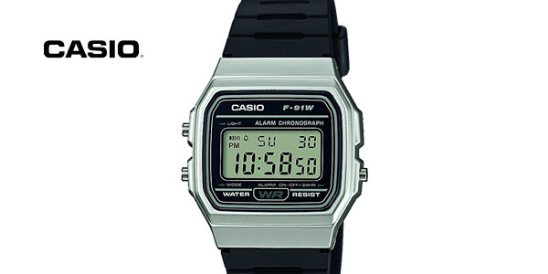  Casio Collection F-91WM-7AEF Reloj Digital Unisex con Correa de Resina barato en Amazon España
