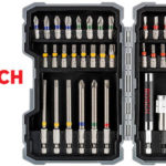 Set Bosch profesional de 43 puntas para atornillar y llaves de vaso barato