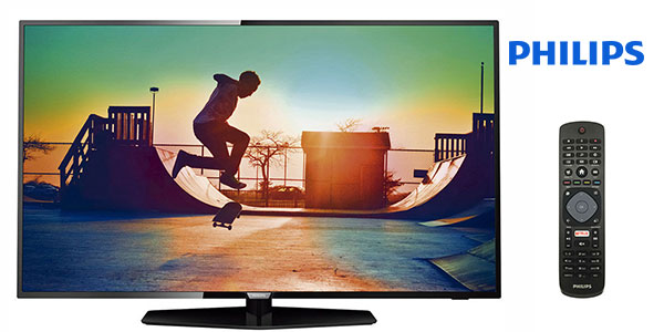 Smart TV Philips 50PUS6162 UHD 4K de 50 pulgadas barata