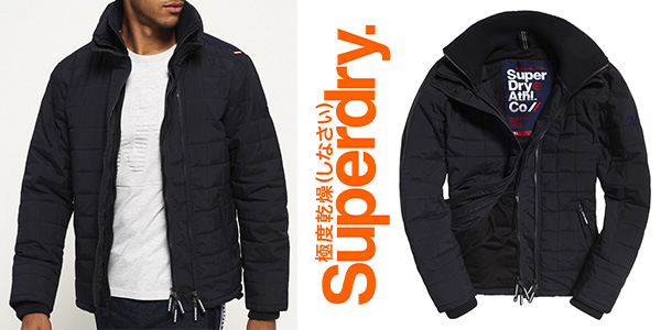 Superdry Quilted Athletic Windcheater cazadora impermeable hombre barata