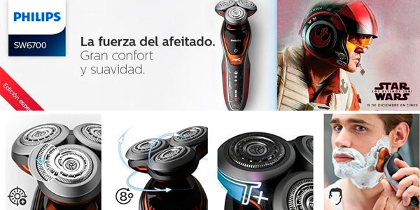 Afeitadora Philips Star Wars SW6700/14 al mejor precio en Amazon