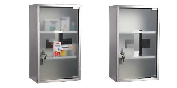Chollo Armario botiquín Homcom con cerradura y 2 llaves por sólo 29,99