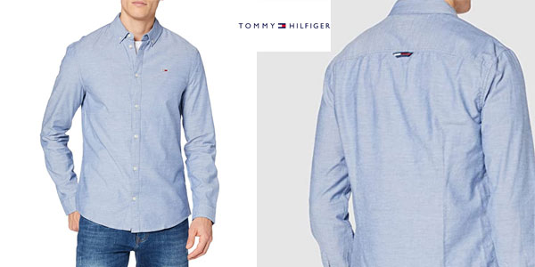 Camisa Oxford Tommy Hilfiger barata
