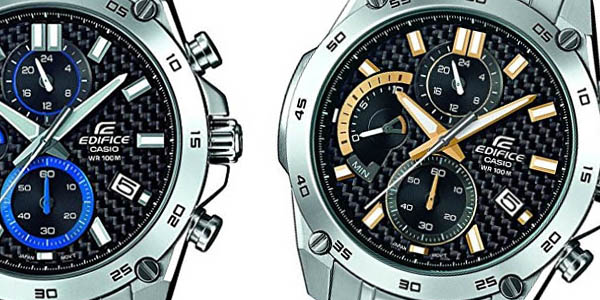Casio Edifice EFR557CD reloj pulsera acero relación calidad-precio brutal