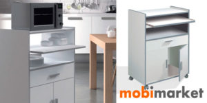 Mueble auxiliar para cocina ideal microondas barato en eBay