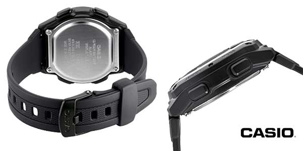 Reloj Casio Collection W-756-2AVES negro para hombre chollo en Amazon Moda