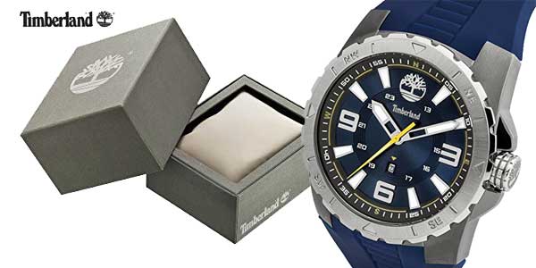 Reloj Timberland TBL.94471AEU/03P de cuarzo con correa de silicona azul barato en Amazon Moda