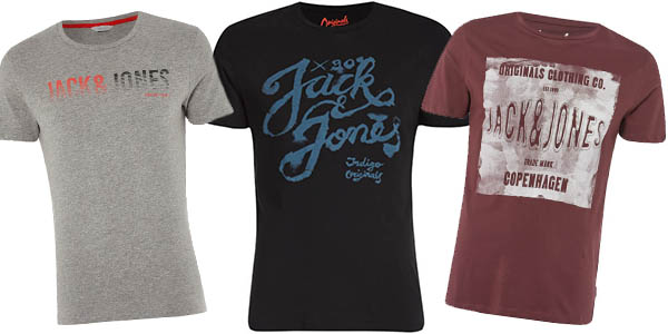 Zavvi promoción camisetas Jack & Jones para hombre baratas
