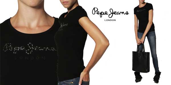 Camiseta Pepe Jeans Puppy para mujer chollo en Amazon Moda