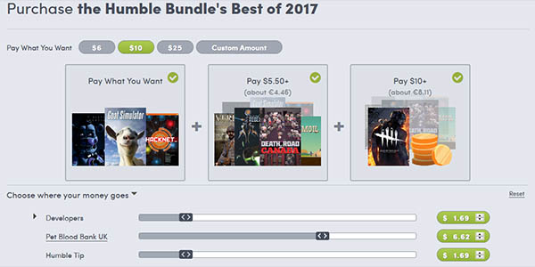 Comprar Humble Bundle Best of 2017