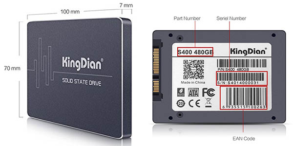 Disco SSD KingDian S280 de 480 GB barato