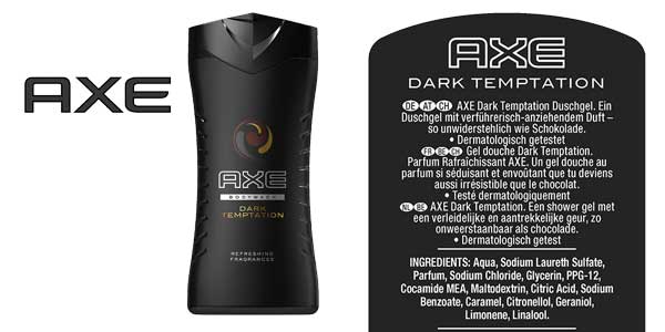 Pack x6 Axe Dark temptation chollazo en Amazon