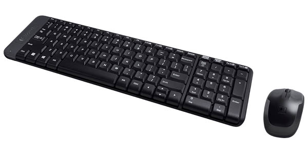 Pack teclado y ratón inalámbricos Logitech MK220 barato