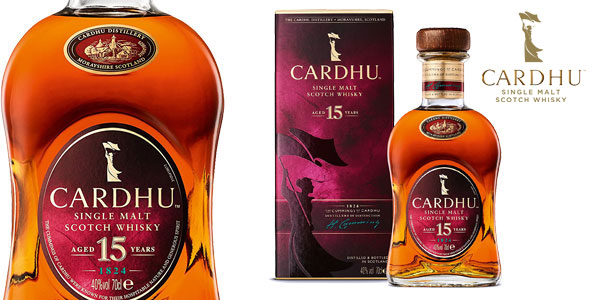 Whisky escocés Cardhu 15 Años de 700 ml barato en Amazon
