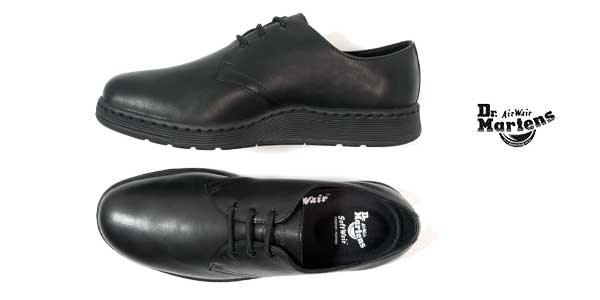 Zapatos de cuero Dr Martens Cavendish en color negro para mujer baratos en eBay España