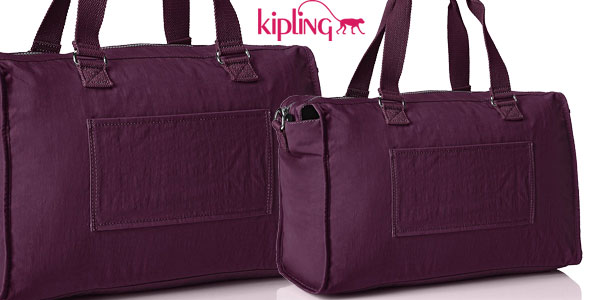  Bolso de viaje Kipling Pauline Plum Purple chollo en Amazon