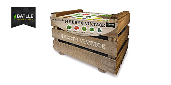  Kit Huerto Vintage de Semillas Batlle para cultivo huerto urbano barato en Amazon