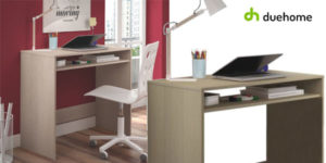 Mesa de escritorio juvenil Oak de Duehome en color roble barata en eBay