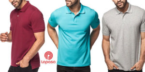 Polo Lapasa de manga corta para hombre barato