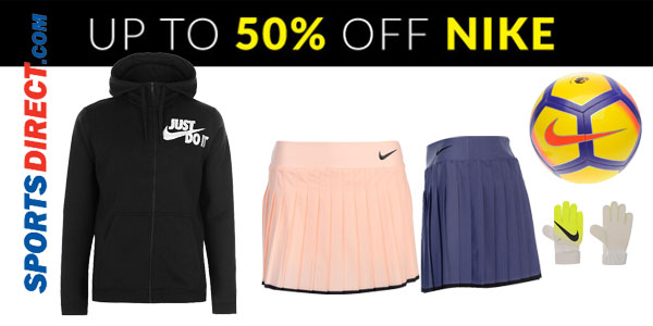 Promoción Hasta -50% en todo Nike en las ofertas semanales de Sportsdirect