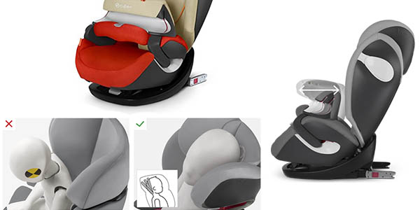 silla de coche Cybex Pallas M-Fix adaptable al crecimiento del bebé con gran relación calidad-precio