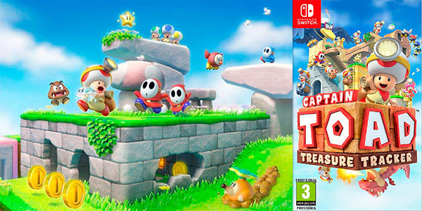 Videojuego Captain Toad Treasure Trackerpara Nintendo Switch barato