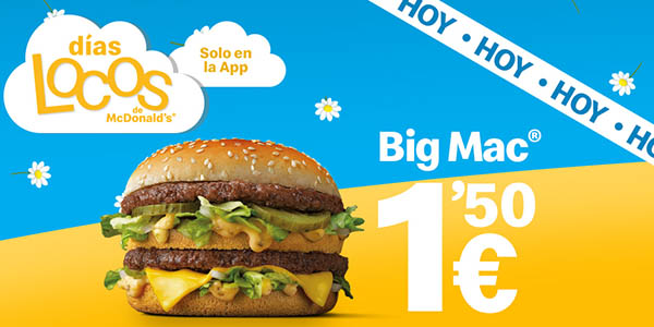 Big Mac barato abril 2019