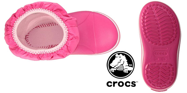 Botas unisex Crocs Winter Puff Boot Kid para niños chollazo en Amazon